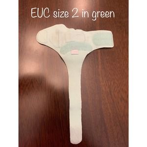 2nd Generation Owlet sock size 2 in GREEN